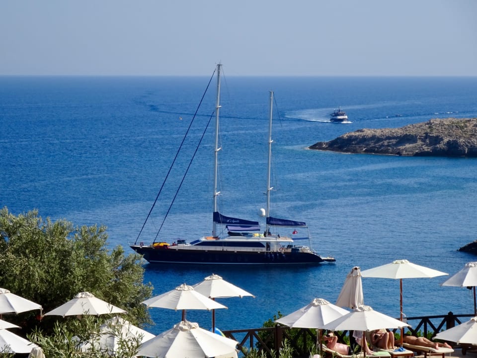 Ausblick Hotel Kalithea Horizon Royal