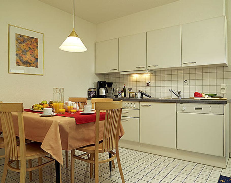 Küche im Appartement 2 Chalet Schneekristall