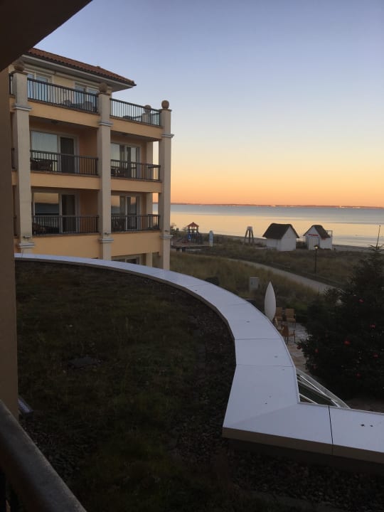 Ausblick vom Balkon der Junior-Suite Hotel Gran Belveder