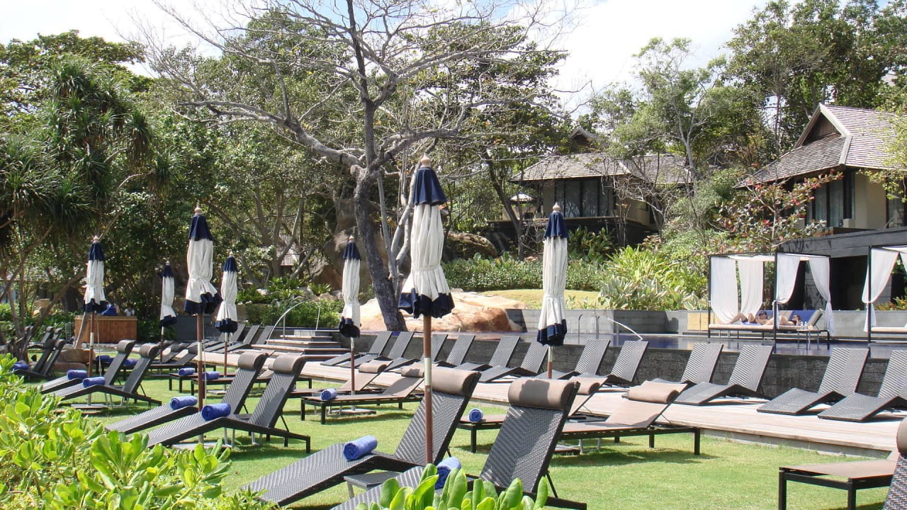 Blick zum Pool Vana Belle A Luxury Collection Resort Koh Samui