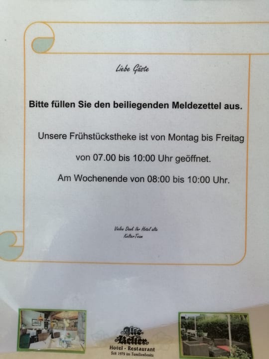 Sonstiges Hotel Alte Kelter