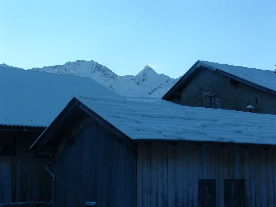 Blick vom Balkon Kinderhotel Laderhof