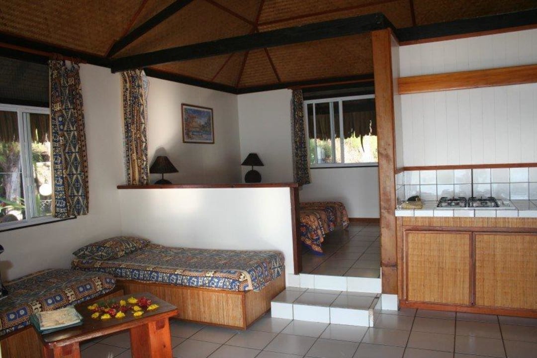 Wohnzimmer Hotel Les Tipaniers