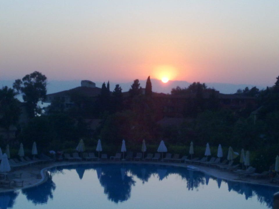 Von der Terrasse aus Horus Paradise Luxury Resort & Club