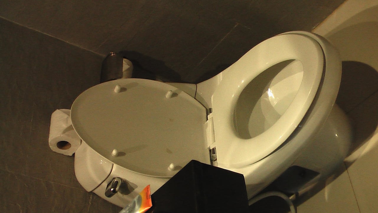 WC mit Wasserstrahlbürste Peace Laguna Resort and Spa