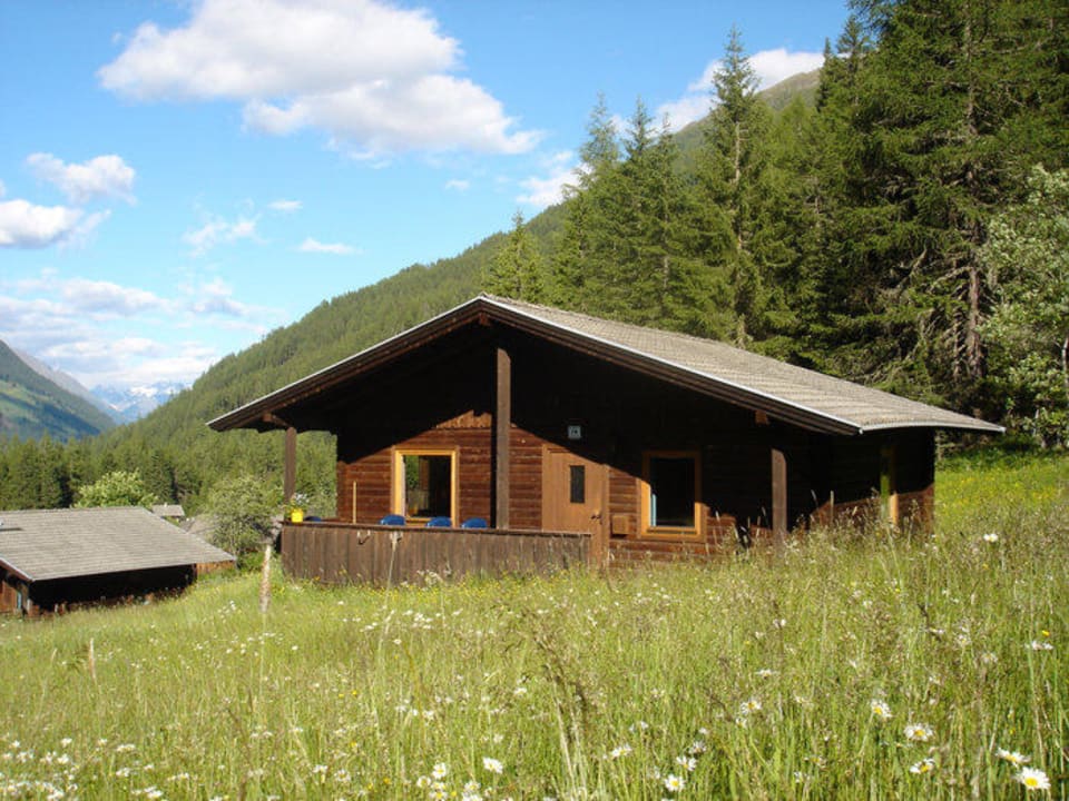 Sommeratmosphäre Ferienbungalows Mohr