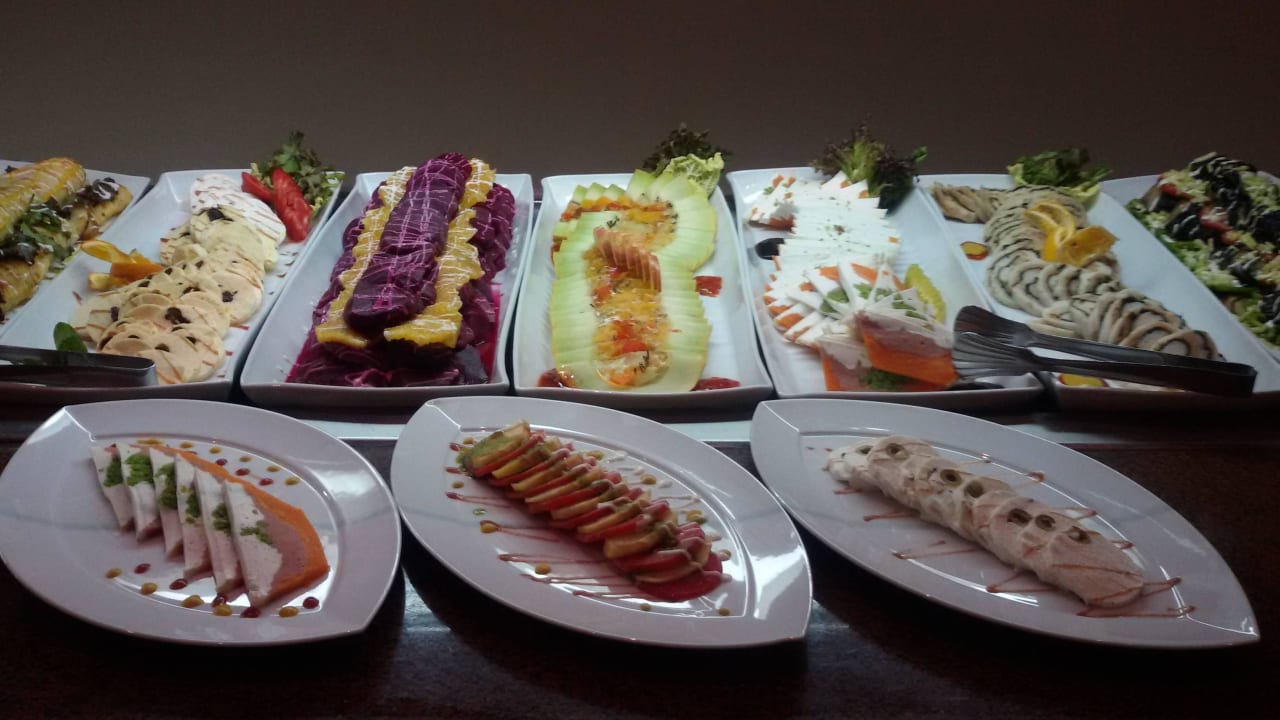Das neu gestaltete Salatbüffet Prima Life Makadi Resort