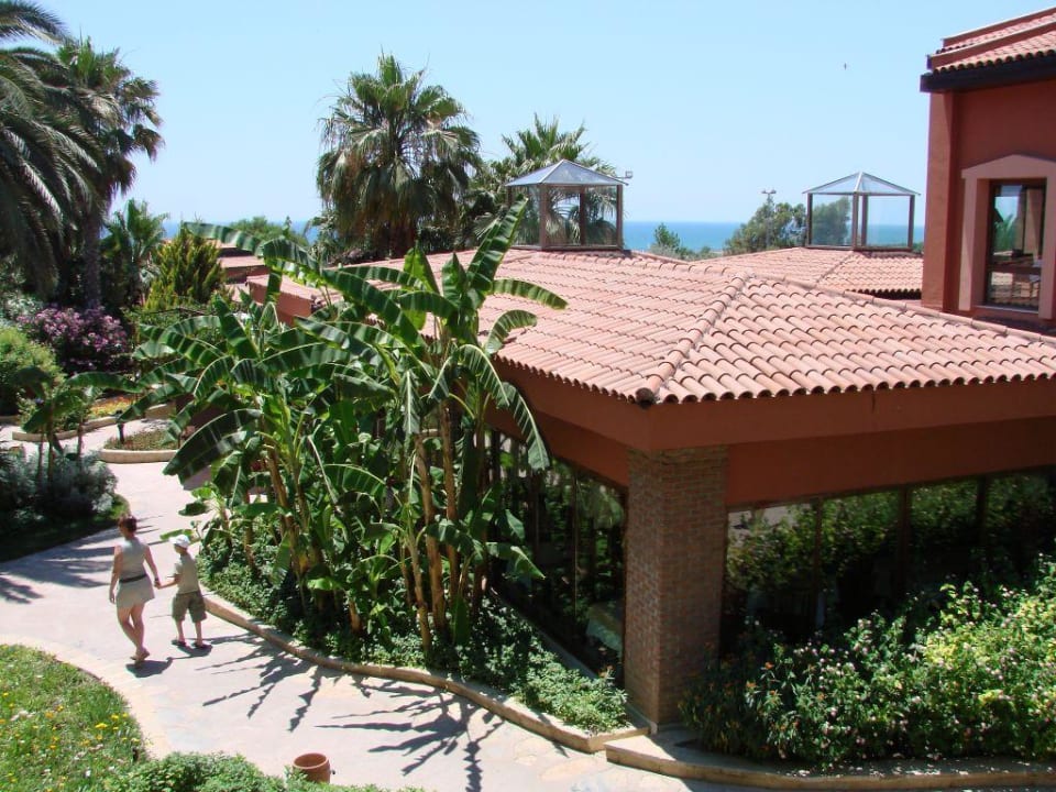 Blick aus unserem Zimmer Alba Resort Hotel