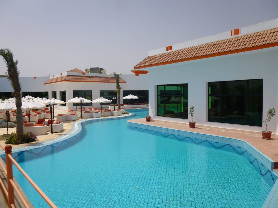 Hinterer Poolbereich Fantazia Resort Marsa Alam