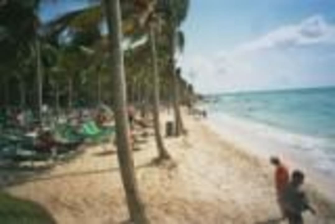 fehlender Strand  Hotel Riu Tequila