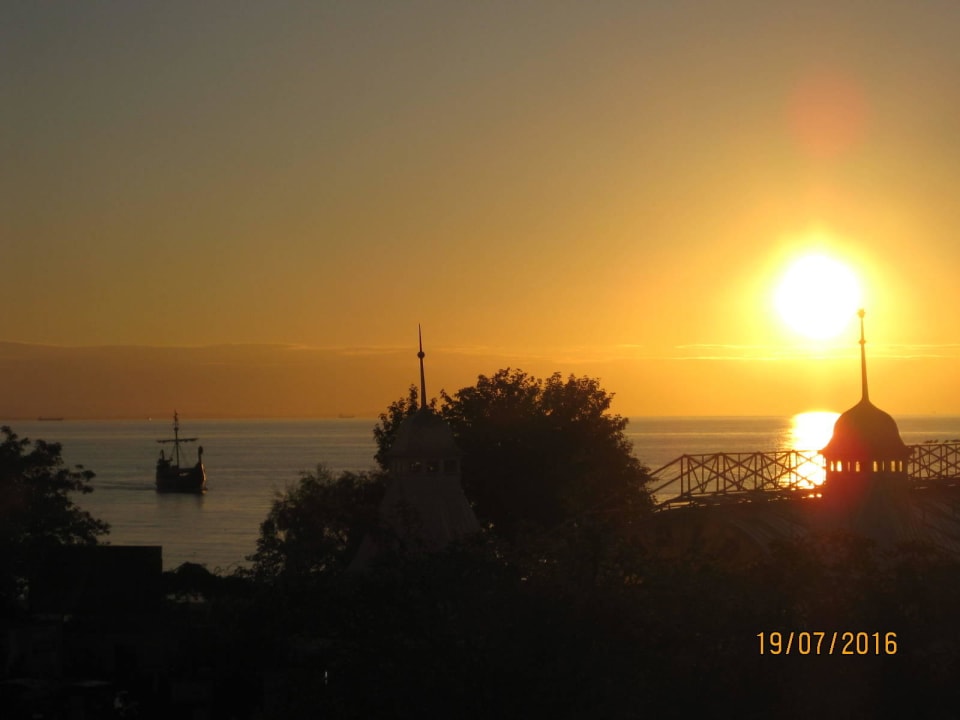 Sonnenuntergang Hotel Aurora Family & SPA