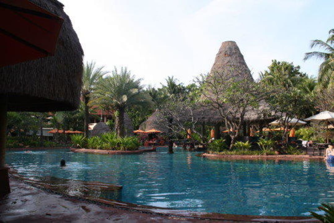 Anderer Blick vom Pool Anantara Hua Hin Resort
