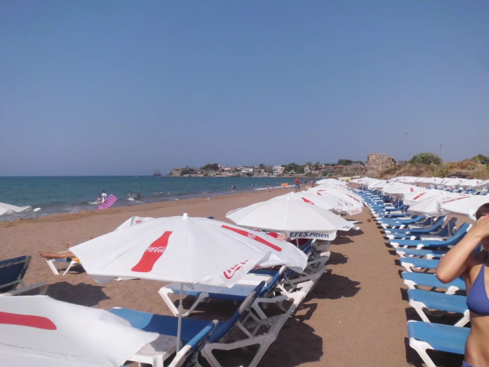 Wunderschöner Sandstrand und warmes Mittelmeer! Hotel Angora