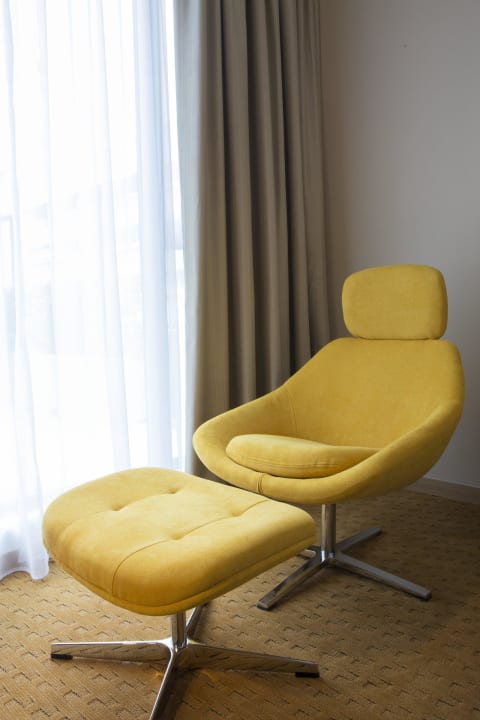 In Room Comfy Chair  Holiday Inn Express Singapore Orchard Road