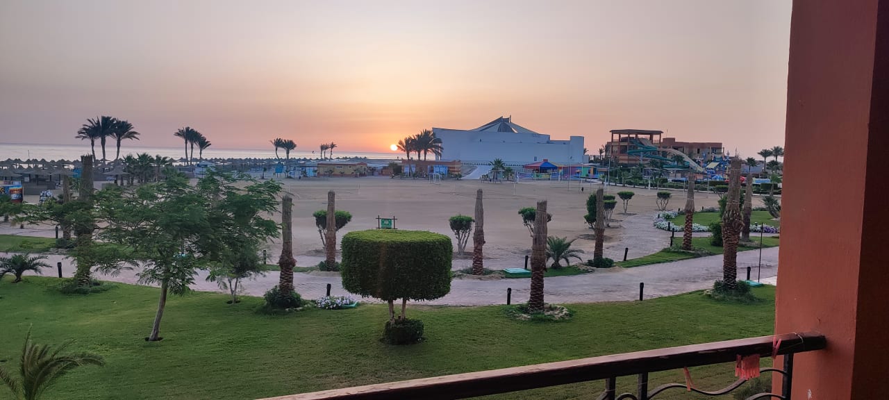 Ausblick Malikia Resort Abu Dabbab