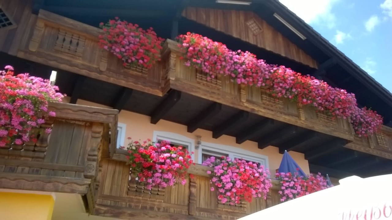 Balkon  Pension Haus am Kadernberg
