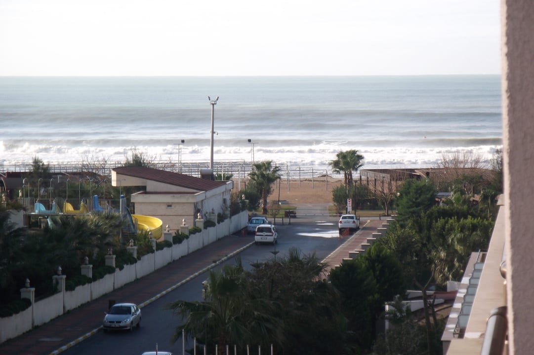 Blick aus dem Zimmer seitl. Meerblick Aydinbey Kings Palace & Spa