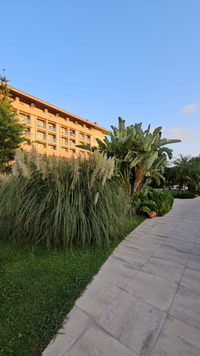 Gartenanlage Sunis Kumköy Beach Resort Hotel & Spa