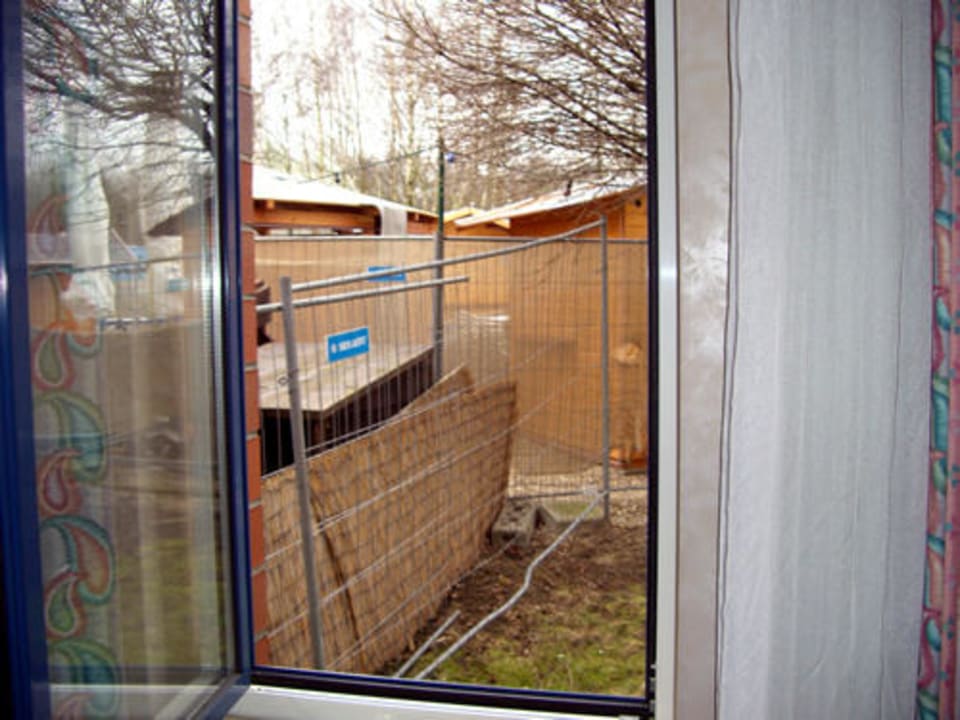 Ausblick aus dem Zimmer im Erdgeschoss ACHAT Hotel Bochum Dortmund