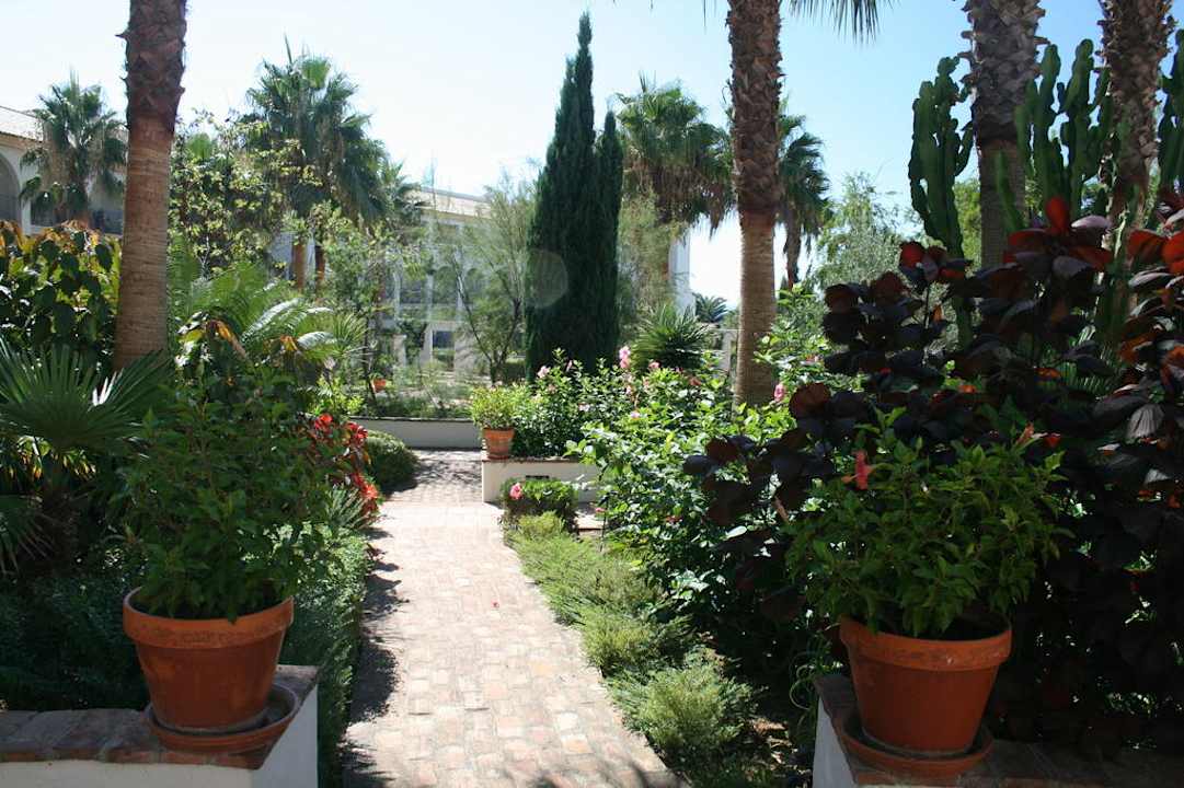 Blick in den Garten Fuerte Conil-Resort