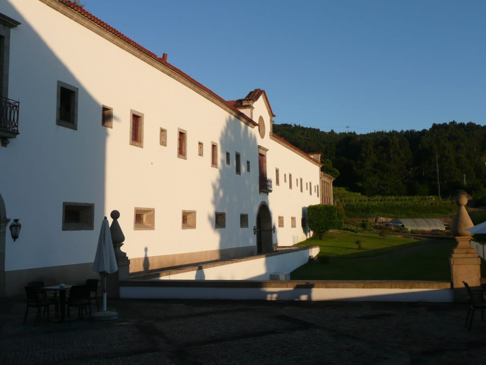 Hinterseite Pousada Mosteiro Guimarães