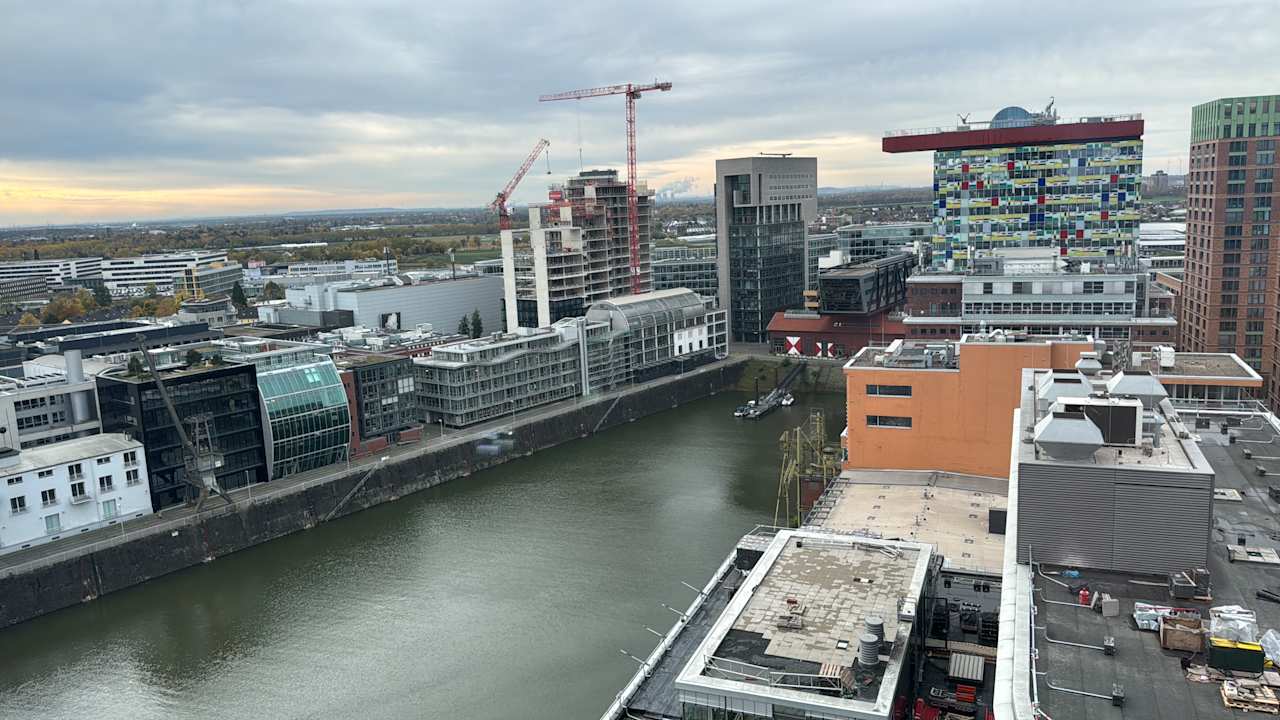 Ausblick Hotel Hyatt Regency Düsseldorf