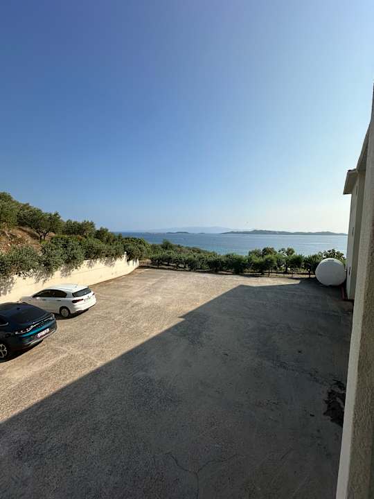 Ausblick Akrathos Beach Hotel