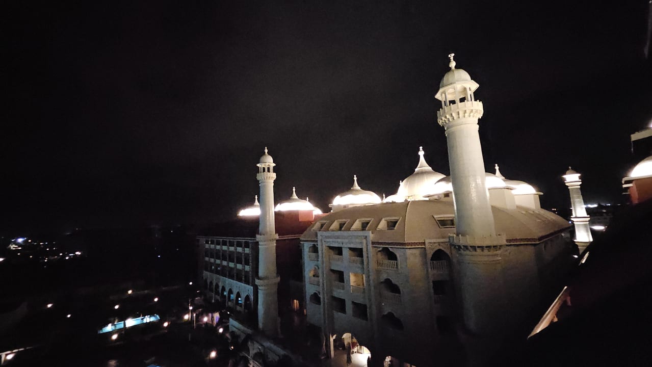 Ausblick Royal Taj Mahal Hotel