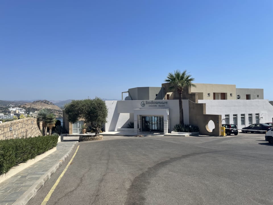 Lobby Lindos Mare, Seaside Hotel