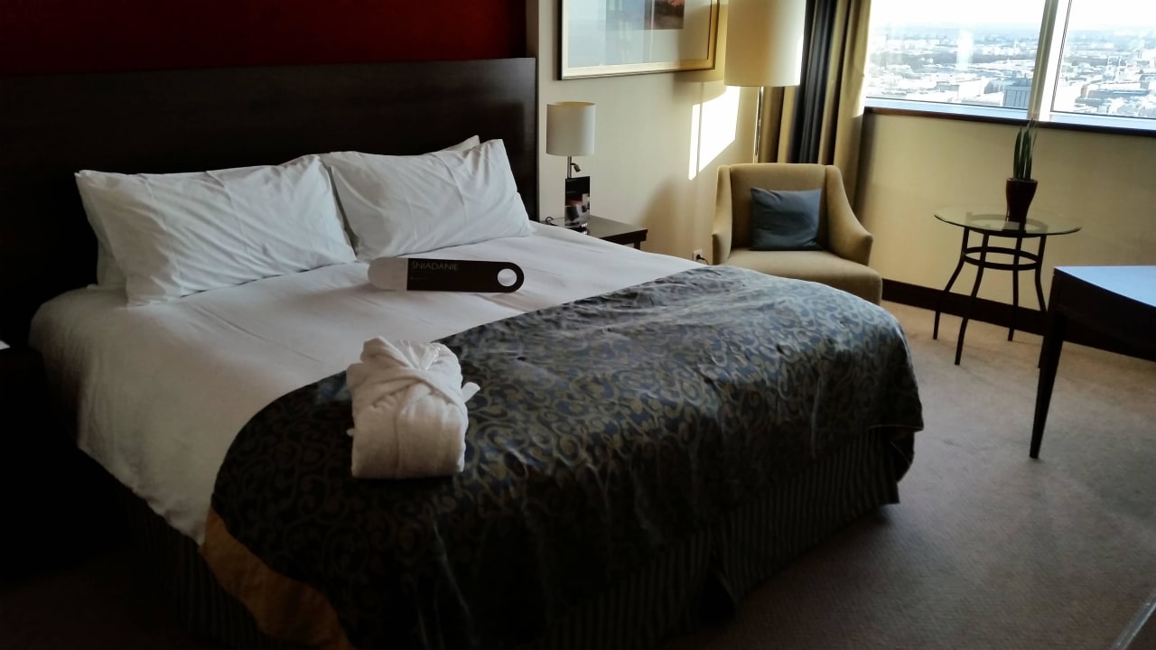 Przstrzenny i wygodny  InterContinental Warszawa