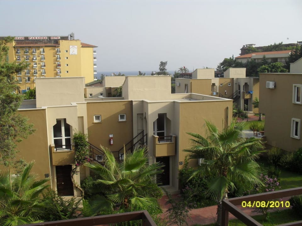 Blick vom Dachbalkon Mira Meridia Beach Hotel