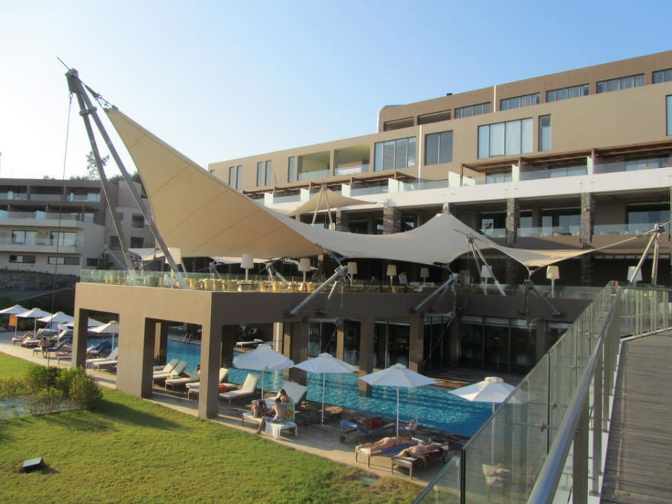 Ruhepool und Außenrestaurant Atlantica Mikri Poli Crete