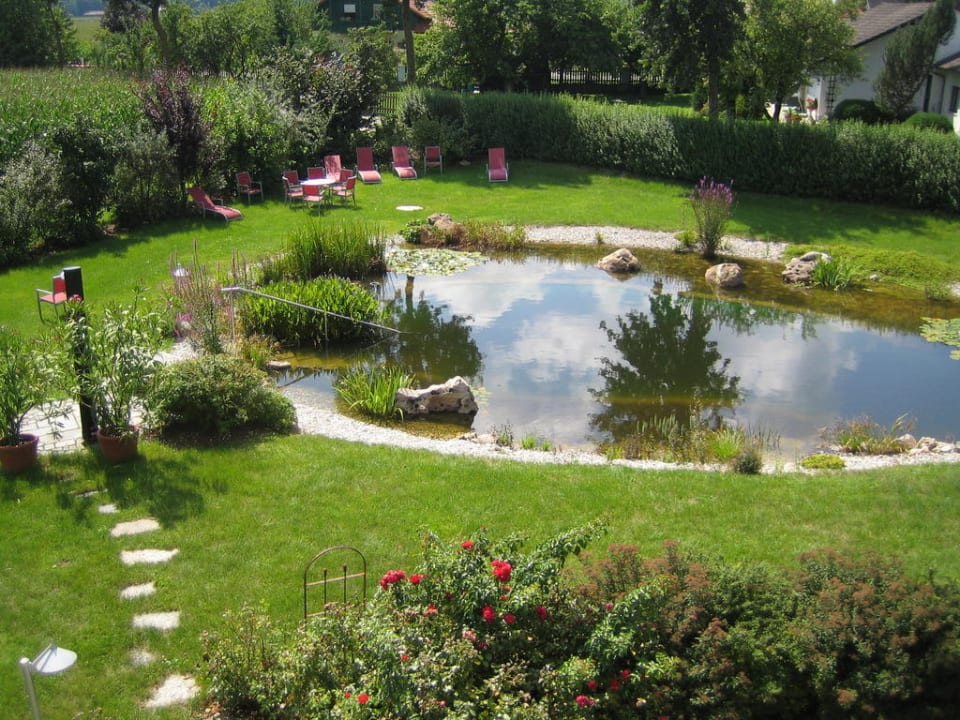 Schwimmteich! Landhotel Larenzen