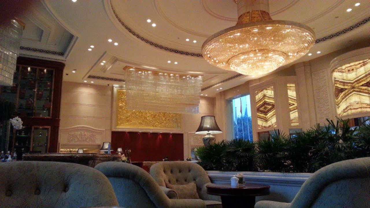 Lobby von der Bar aus Weldon Hotel