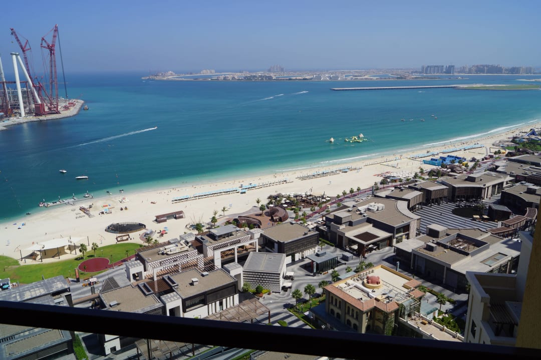 Zimmerausblick 23. Stock Amwaj Rotana Jumeirah Beach Residence