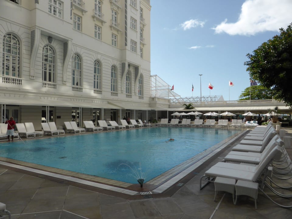 Pool direkt neben dem Restaurant Copacabana Palace, A Belmond Hotel, Rio de Janeiro