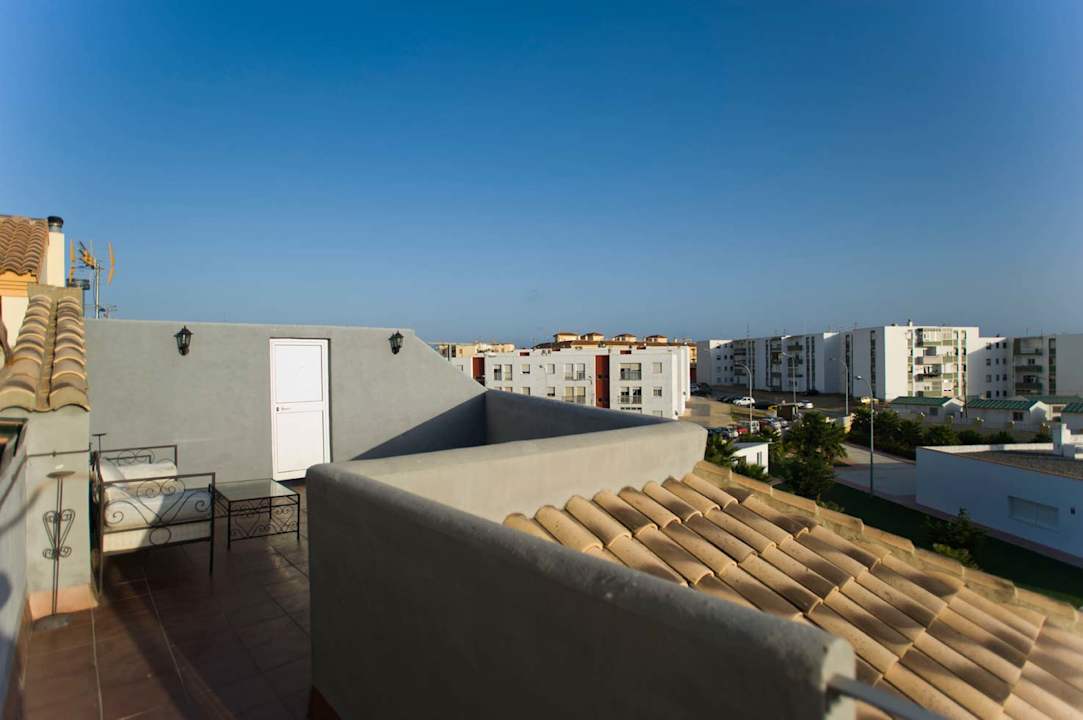 Ausblick Hotel Hospederia Almundo