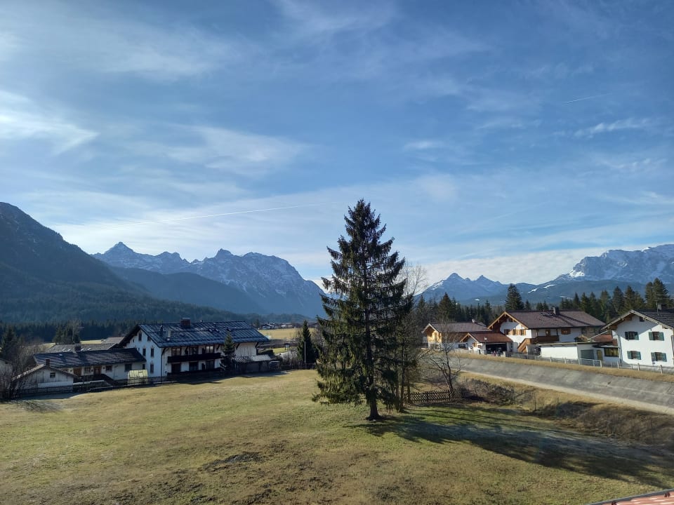 Ausblick Ferienwohnung Alpenklang
