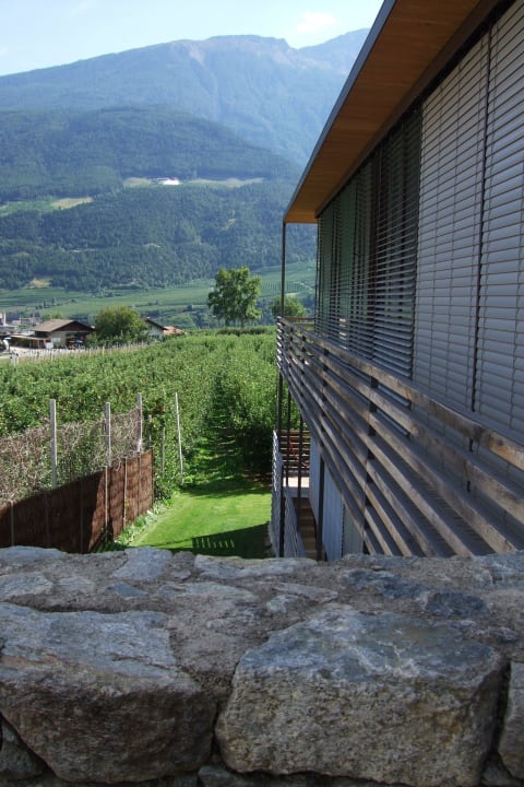 Seitenansicht Neubau Hotel Residence Kortscherhof