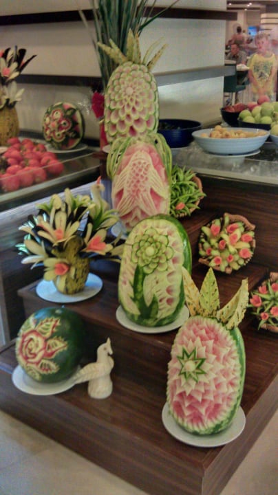 Tolle Arbeiten mit Melonen Side Prenses Resort & Spa