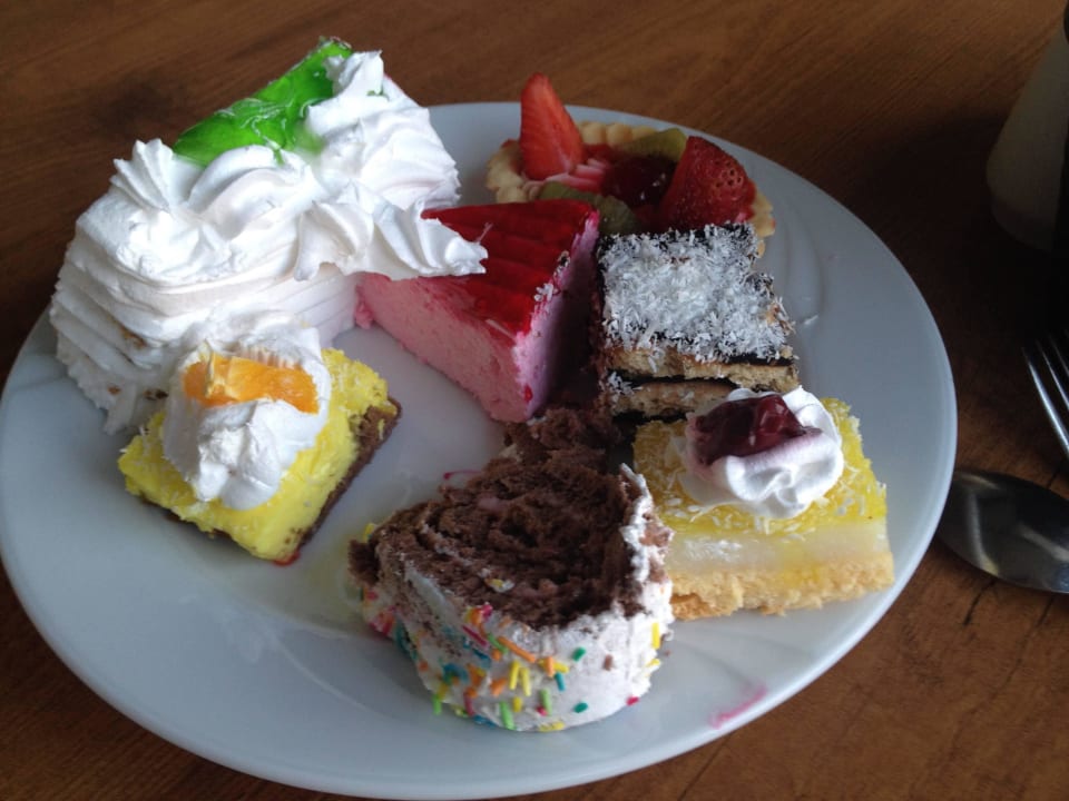 Köstlichkeiten in Süß  Club Turtas Beach Hotel