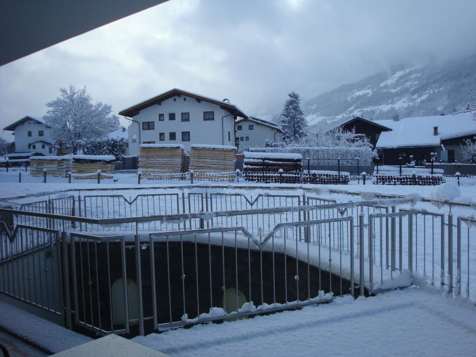 Ausblick Terrasse Ferienhaus Zillertal