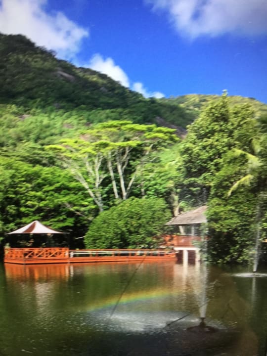 Ausblick Hilton Seychelles Labriz Resort & Spa