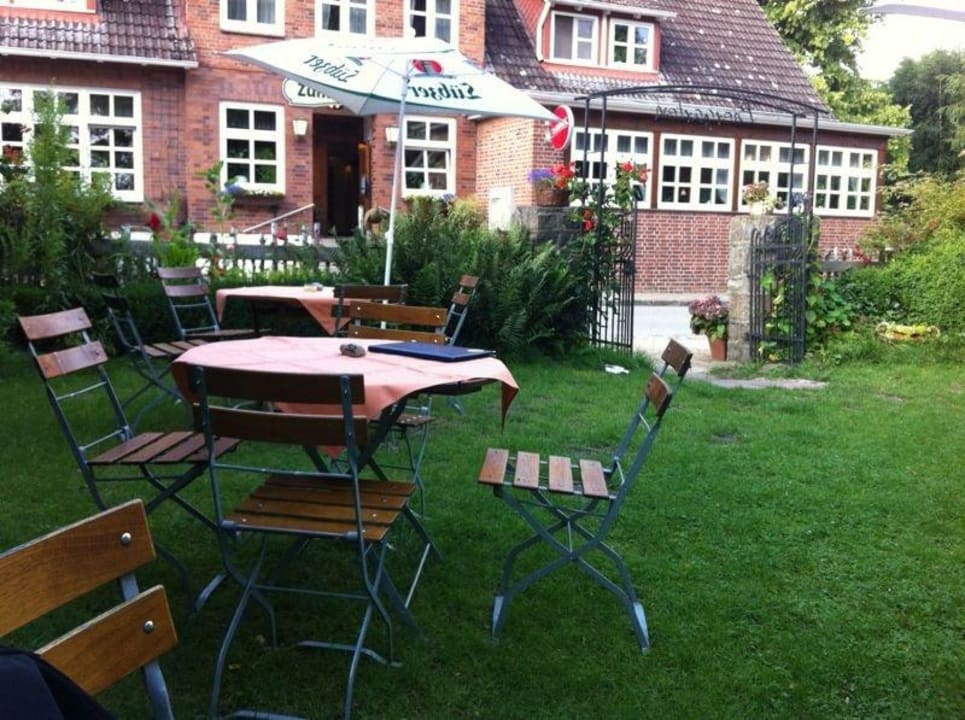 Blick vom Biergarten; hier schmeckt es noch besser Gasthaus zum Frohsinn
