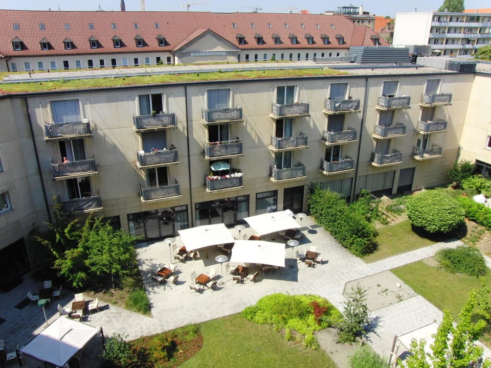 Innenhof Victor's Residenz-Hotel Berlin Mitte