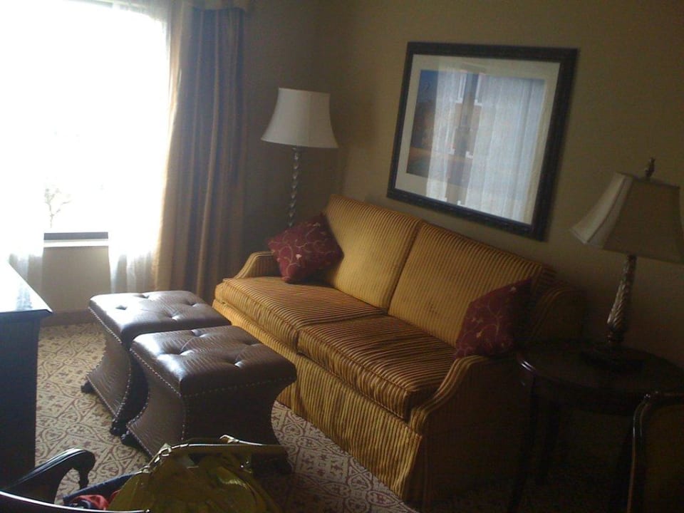 Wohnraum in der Suite Embassy Suites San Antonio Riverwalk Downtown