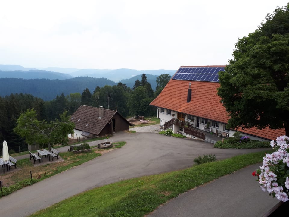 Ausblick Bio-Bauernhof Simonshof in Schiltach