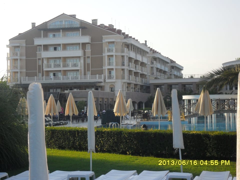 Block 1-3 und Pool Trendy Aspendos Beach Hotel