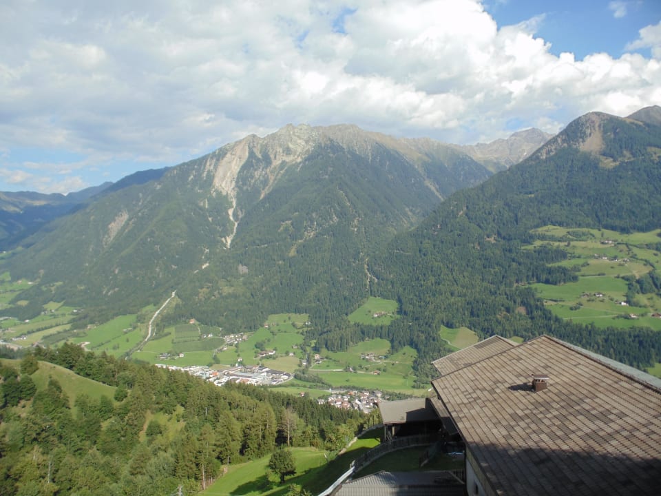 Ausblick Balkon Bauernhof Krusterhof