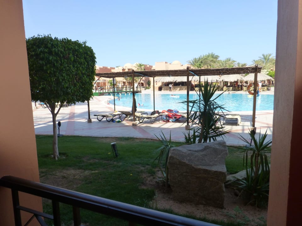 Ausblick vom Zimmer Nr. 4123 Jaz Makadi Oasis Resort